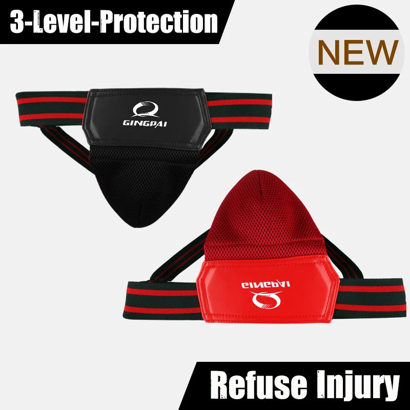 Secure and Comfortable Crotch Protector Guard for Martial Arts and Contact Sports