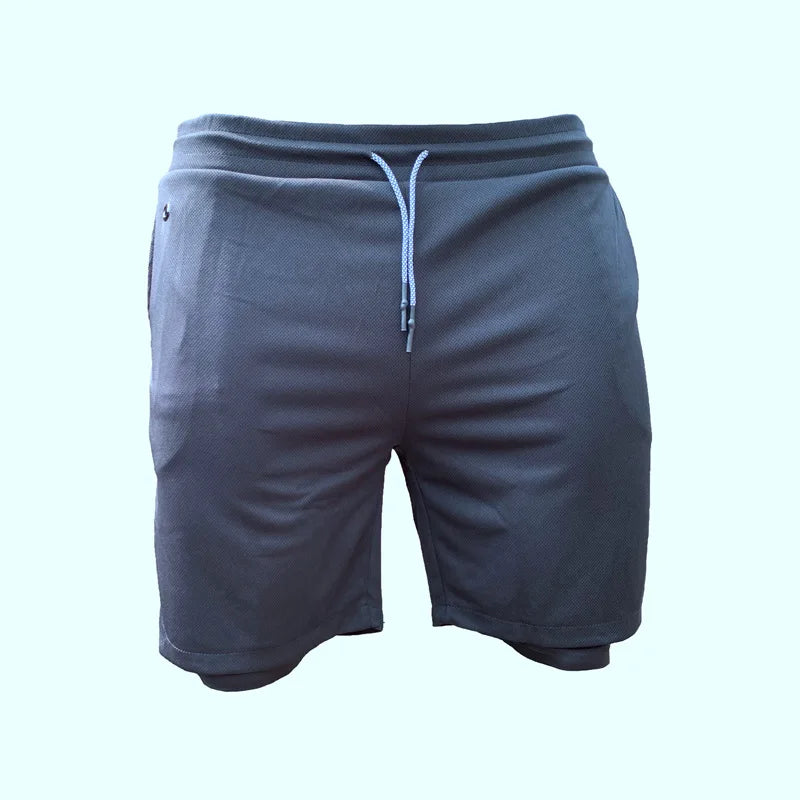 2024 Newest Running Shorts Men 2 in 1 Training Gym Shorts Fitness Men Joggers Jogging Summer Sports Shorts Workout Short Pants