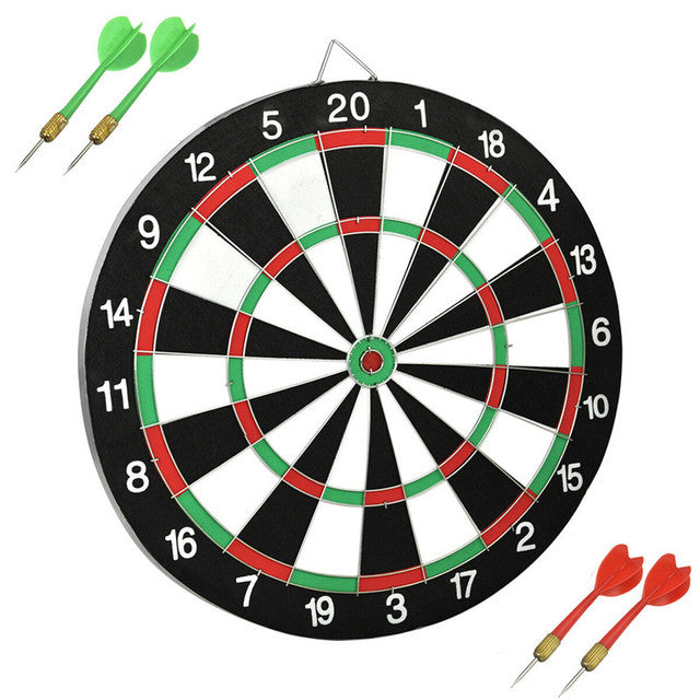 🎯 Double-Sided Dart Board Set | Professional Dart Set for Entertainment & Leisure | Includes Flying Needle Toy