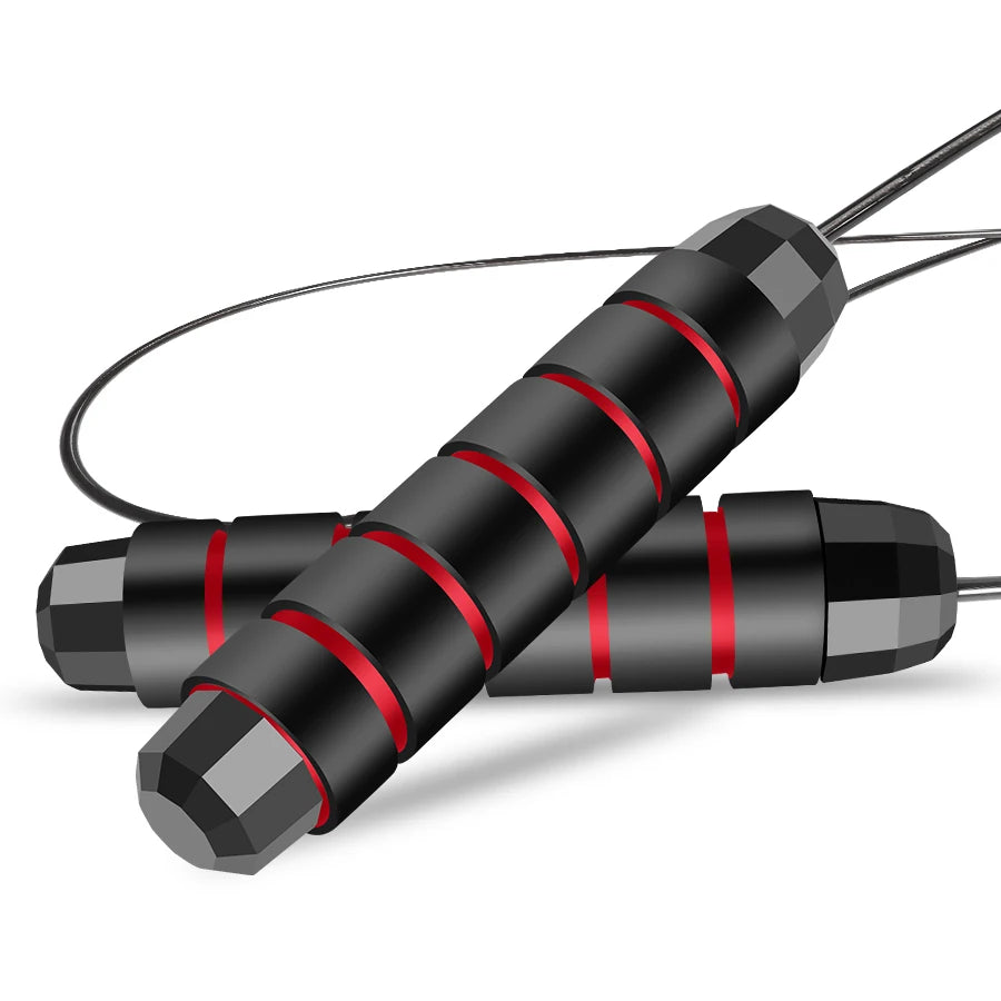 Rapid Speed Jump Rope: Adjustable Steel Wire Skipping Rope for High-Intensity Workouts