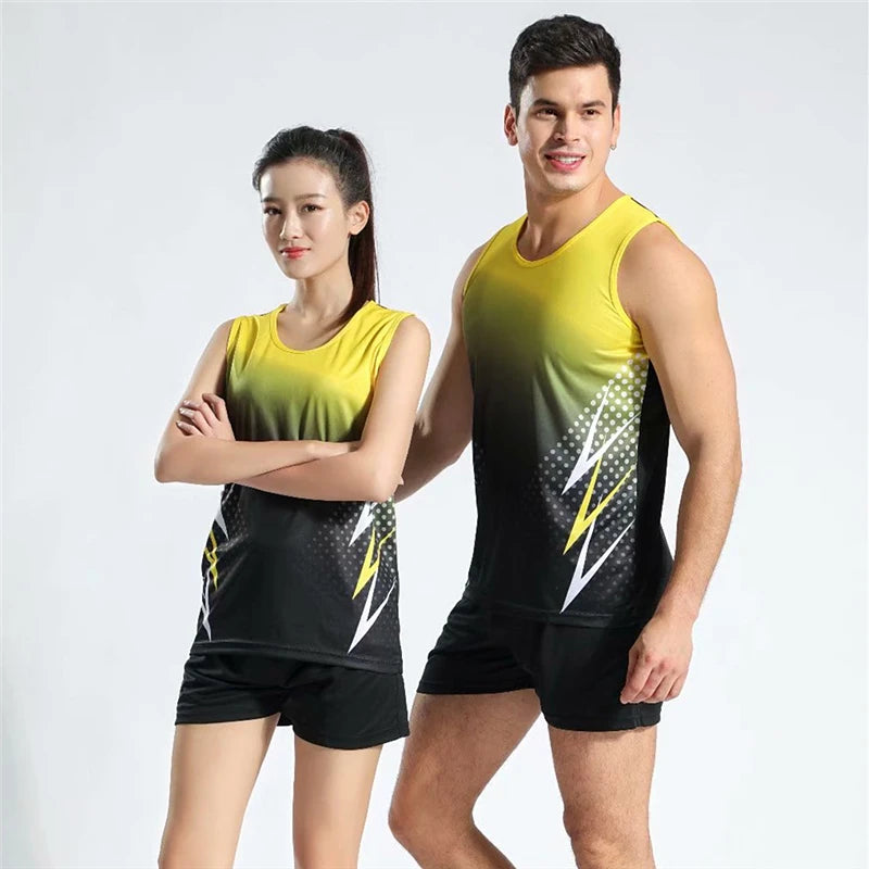 🏃‍♂️🏃‍♀️ Men & Women Running Shirt Set | Quick-Dry Sportswear for Fitness, Gym, Hiking & Track