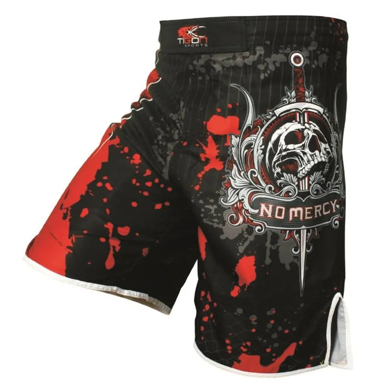 🐍 Snake Scale Fitness MMA Boxing Shorts | Ferocious Tiger Muay Thai Fight Shorts | Breathable Kickboxing Gear