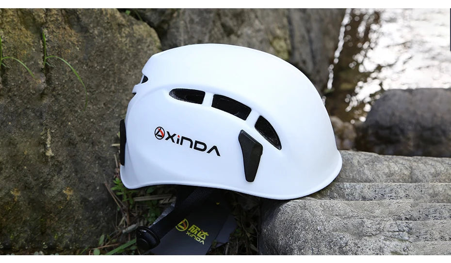 🪖 Outdoor Rock Climbing Helmet | Speleology & Mountain Rescue Equipment | Safety Helmet for Caving & Work