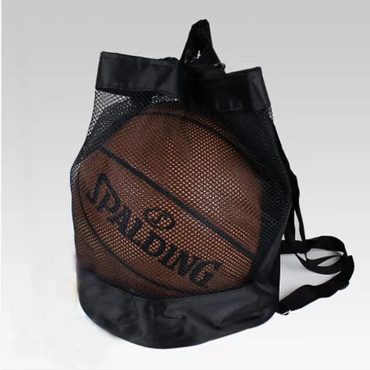 Multipurpose Sports Backpack with Basketball Net - Durable Oxford Cloth