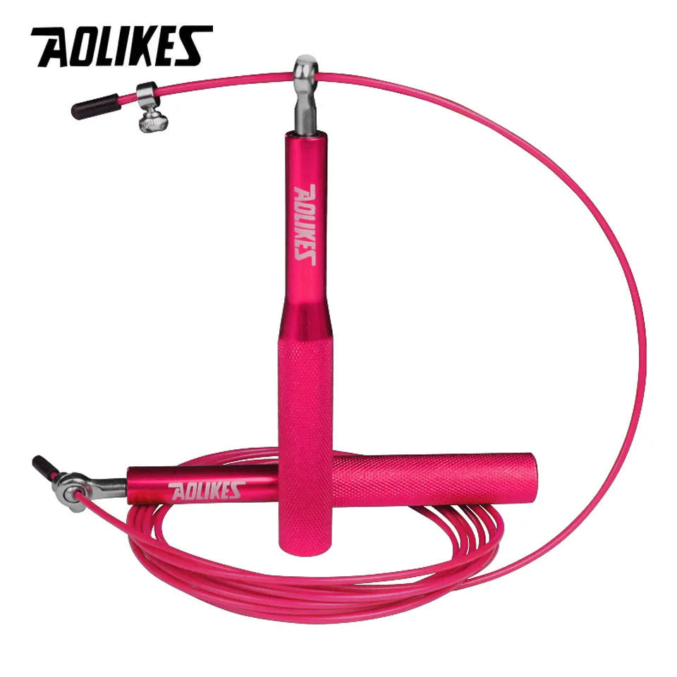 🏋️‍♂️ AOLIKES Crossfit Speed Jump Rope - Professional Skipping Rope for MMA, Boxing, and Fitness 🏋️‍♂️