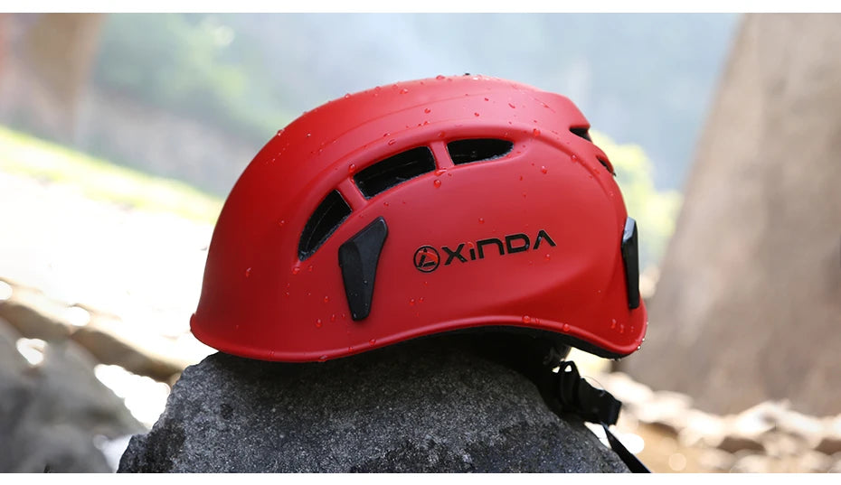 🪖 Outdoor Rock Climbing Helmet | Speleology & Mountain Rescue Equipment | Safety Helmet for Caving & Work