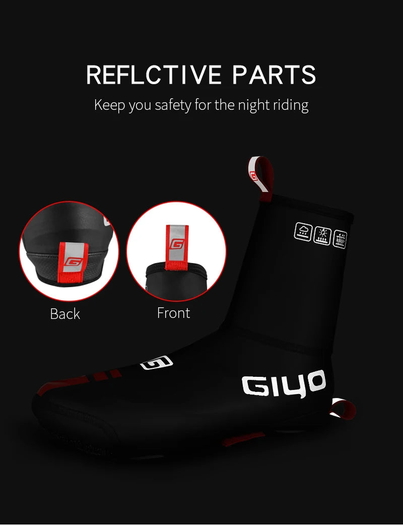 Waterproof Cycling Overshoes | Windproof & Thermal Fleece Covers for MTB & Road Bikes