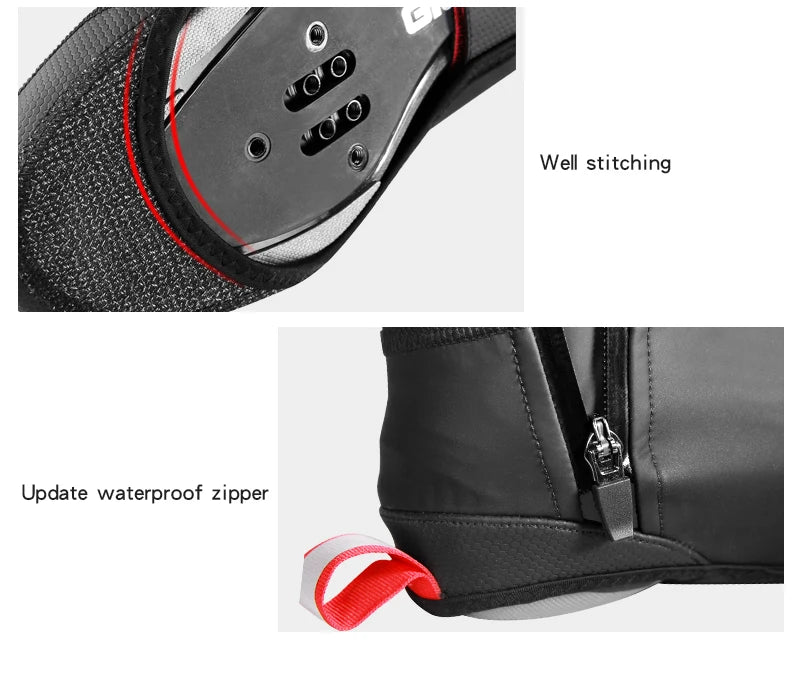 Waterproof Cycling Overshoes | Windproof & Thermal Fleece Covers for MTB & Road Bikes