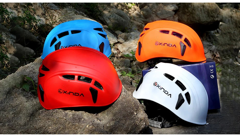 🪖 Outdoor Rock Climbing Helmet | Speleology & Mountain Rescue Equipment | Safety Helmet for Caving & Work