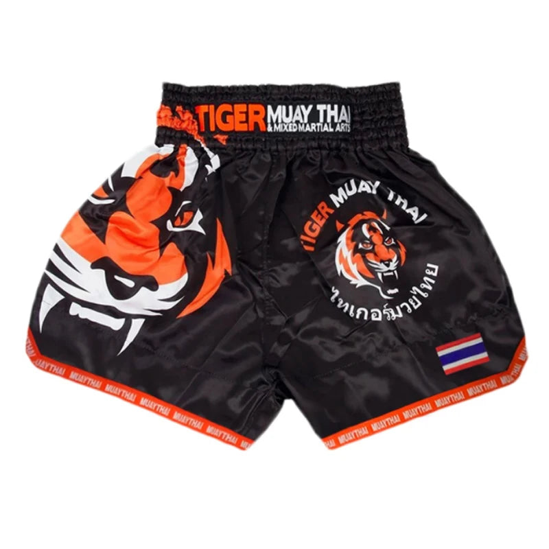 🐍 Snake Scale Fitness MMA Boxing Shorts | Ferocious Tiger Muay Thai Fight Shorts | Breathable Kickboxing Gear