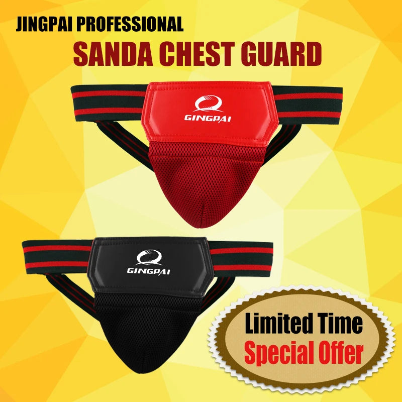 Secure and Comfortable Crotch Protector Guard for Martial Arts and Contact Sports