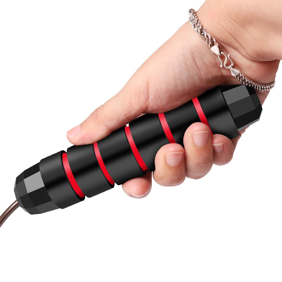 Rapid Speed Jump Rope: Adjustable Steel Wire Skipping Rope for High-Intensity Workouts