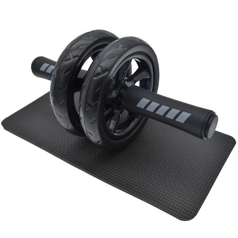 🏋️‍♂️ High-Quality ABS Roller - 15cm Mute Double-Wheel Abdominal Fitness Equipment 🏋️‍♀️