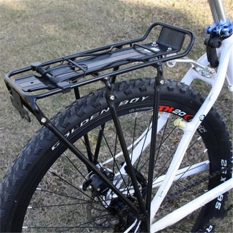 🚲 Aluminum Alloy Bicycle Rack – Rear Luggage Carrier for MTB | Disc Brake & V-Brake Compatible 🌟