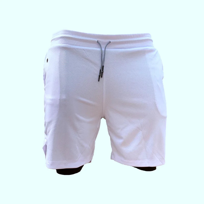 2024 Newest Running Shorts Men 2 in 1 Training Gym Shorts Fitness Men Joggers Jogging Summer Sports Shorts Workout Short Pants