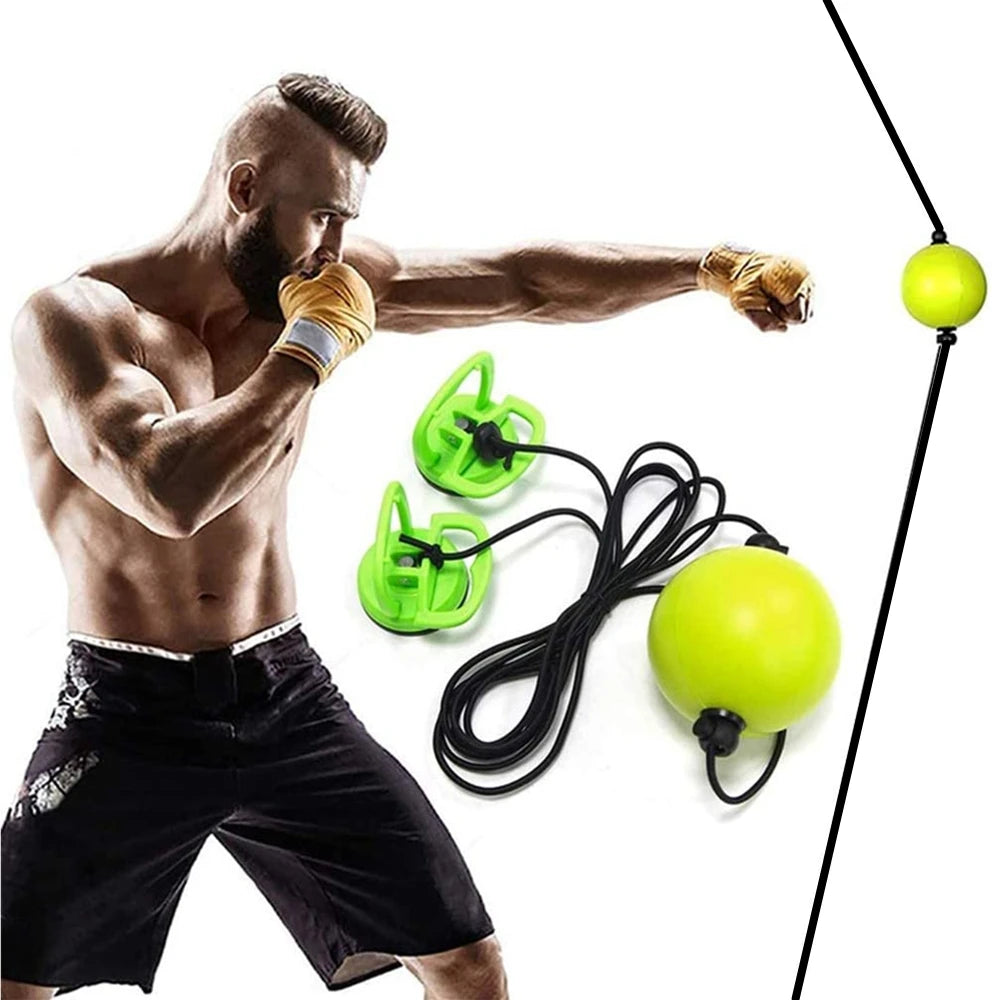 🥊 Boxing Quick Puncher Reflex Ball | Speed Ball for Muay Thai & MMA Fitness Training | Professional Sports Equipment