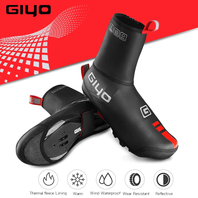 Waterproof Cycling Overshoes | Windproof & Thermal Fleece Covers for MTB & Road Bikes