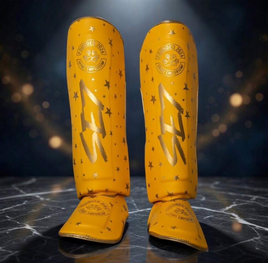 Official Sport Emporium7 SE7 shin pad- Muay Thai - Fight gear