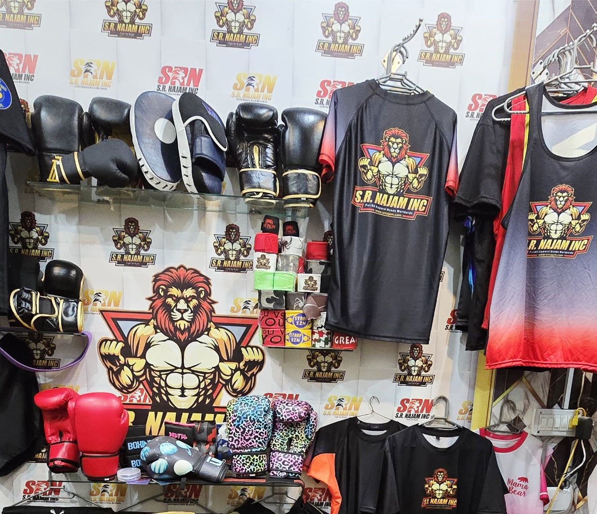 S.R. NAJAM INC (Fightgear Manufacturer)