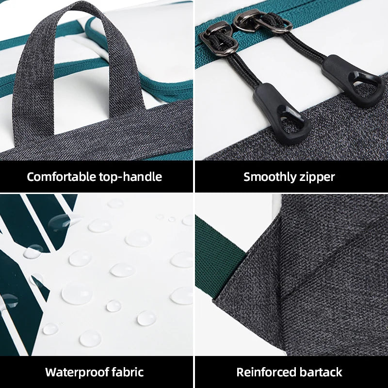 Foldable Tennis Badminton Backpack with Shoe Pocket