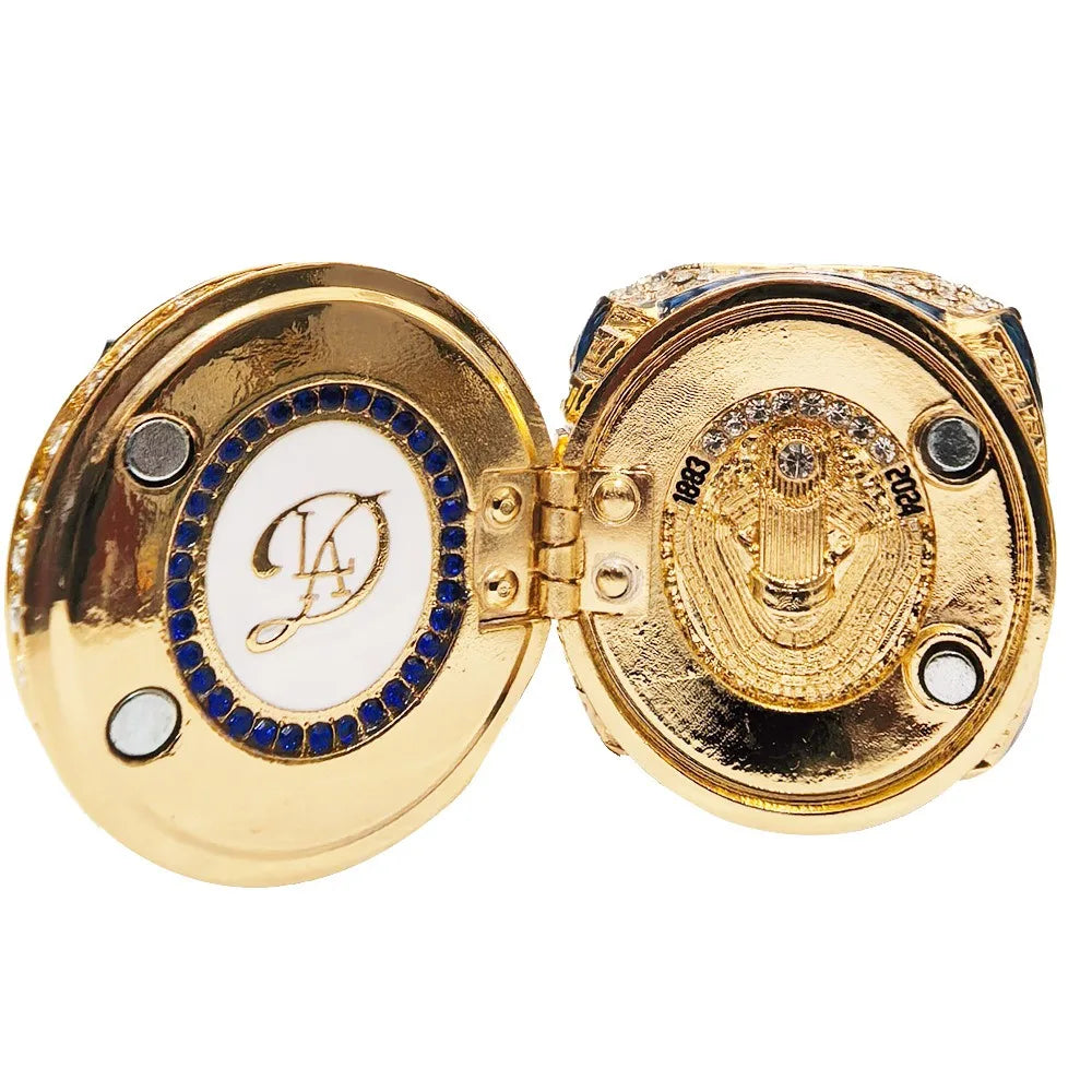 Creative 2024 Championship Ring Trophy Set Sports Souvenir