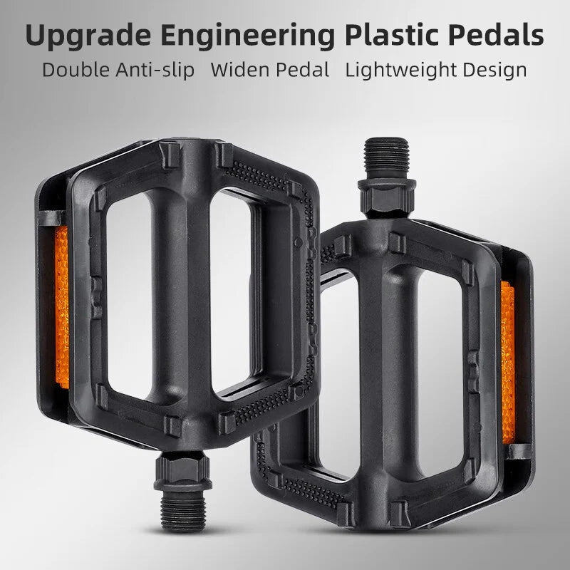 Ultralight Bicycle Pedals | Anti-Slip MTB & Road Cycling Pedals | 9/16'' Universal Fit