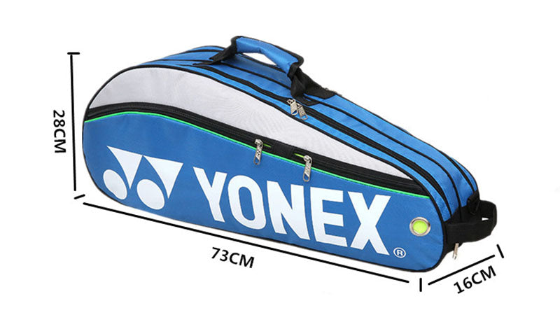 🎾 YONEX Original Badminton Bag | Max for 3 Rackets with Shoes Compartment | Sports Bag for Men & Women