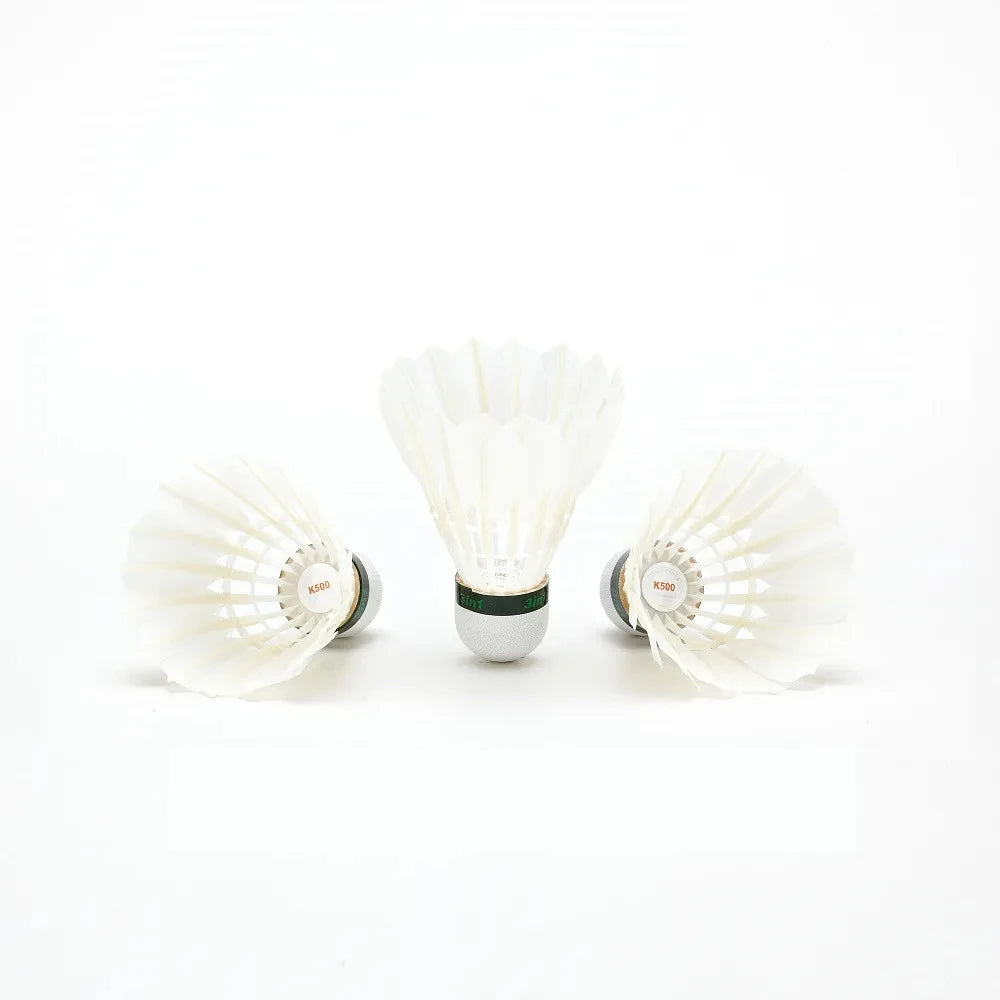 King Kong Duck Feather Shuttlecocks 12-Pack 76-77 Speed