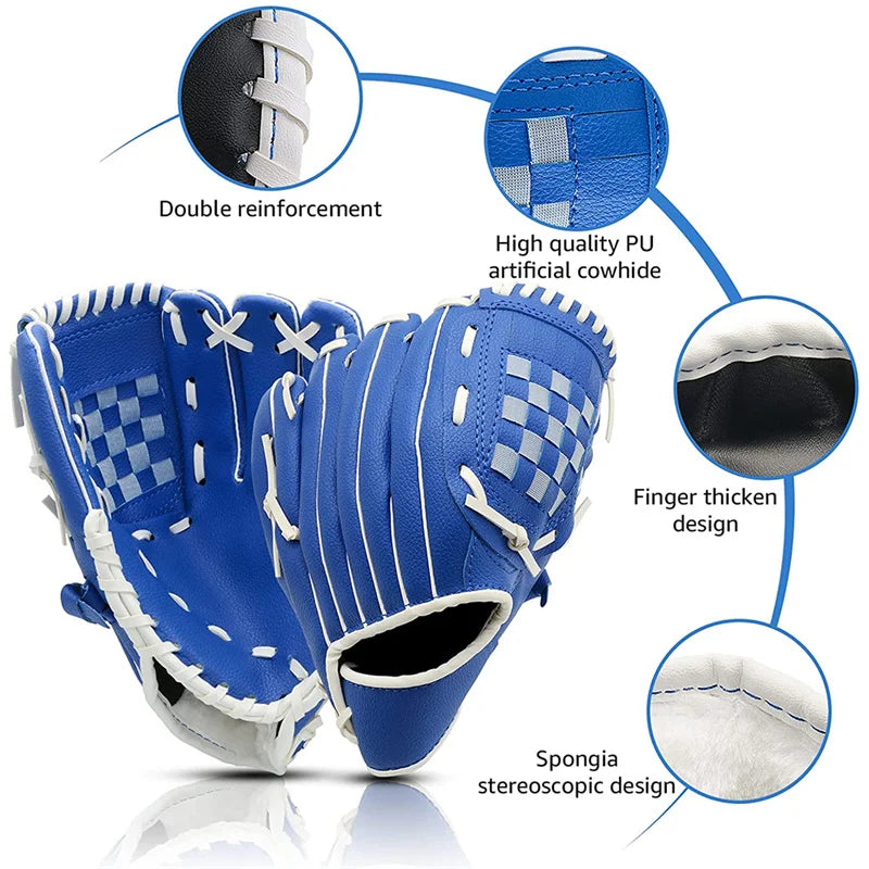 Baseball Sports Training Set: Aluminum Alloy Bat and Glove for Practice and Self-Defense