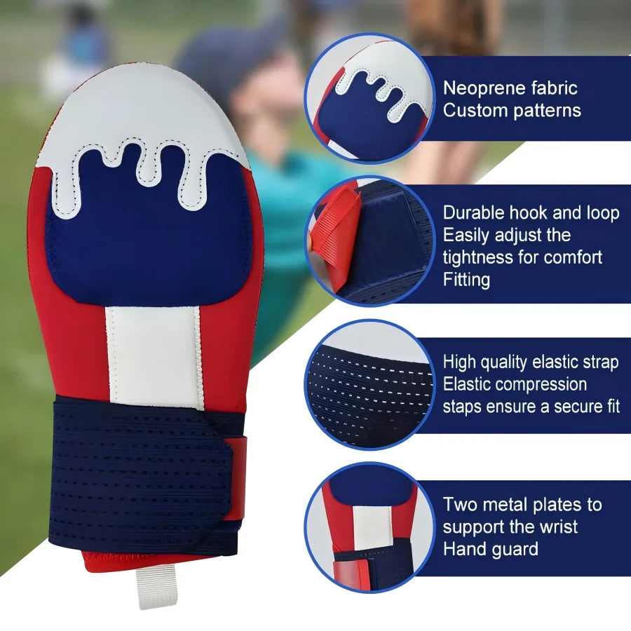 Baseball Sliding Mitt Gloves for Youth Left & Right Hand
