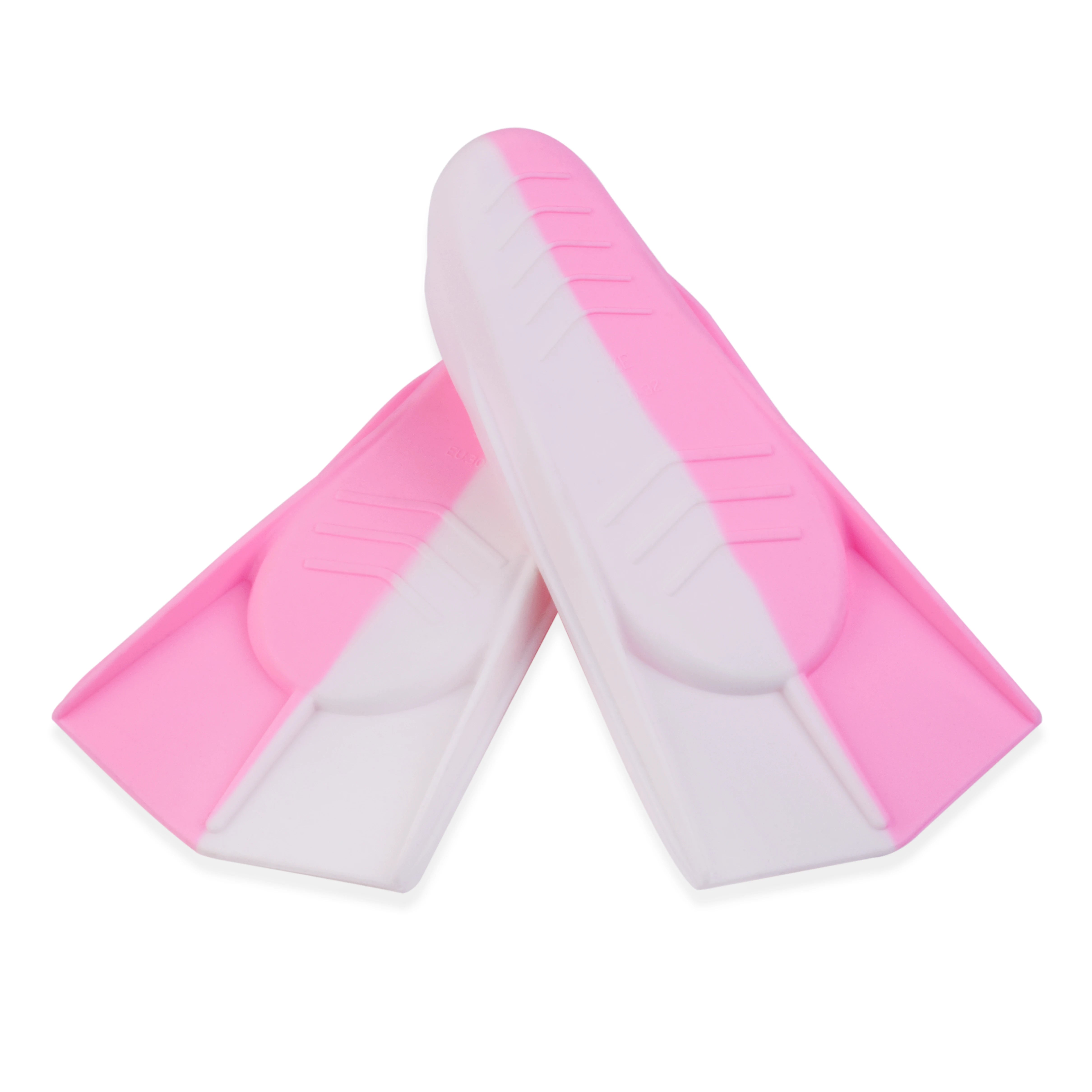 Short Silicone Swimming Flippers for Adults Training