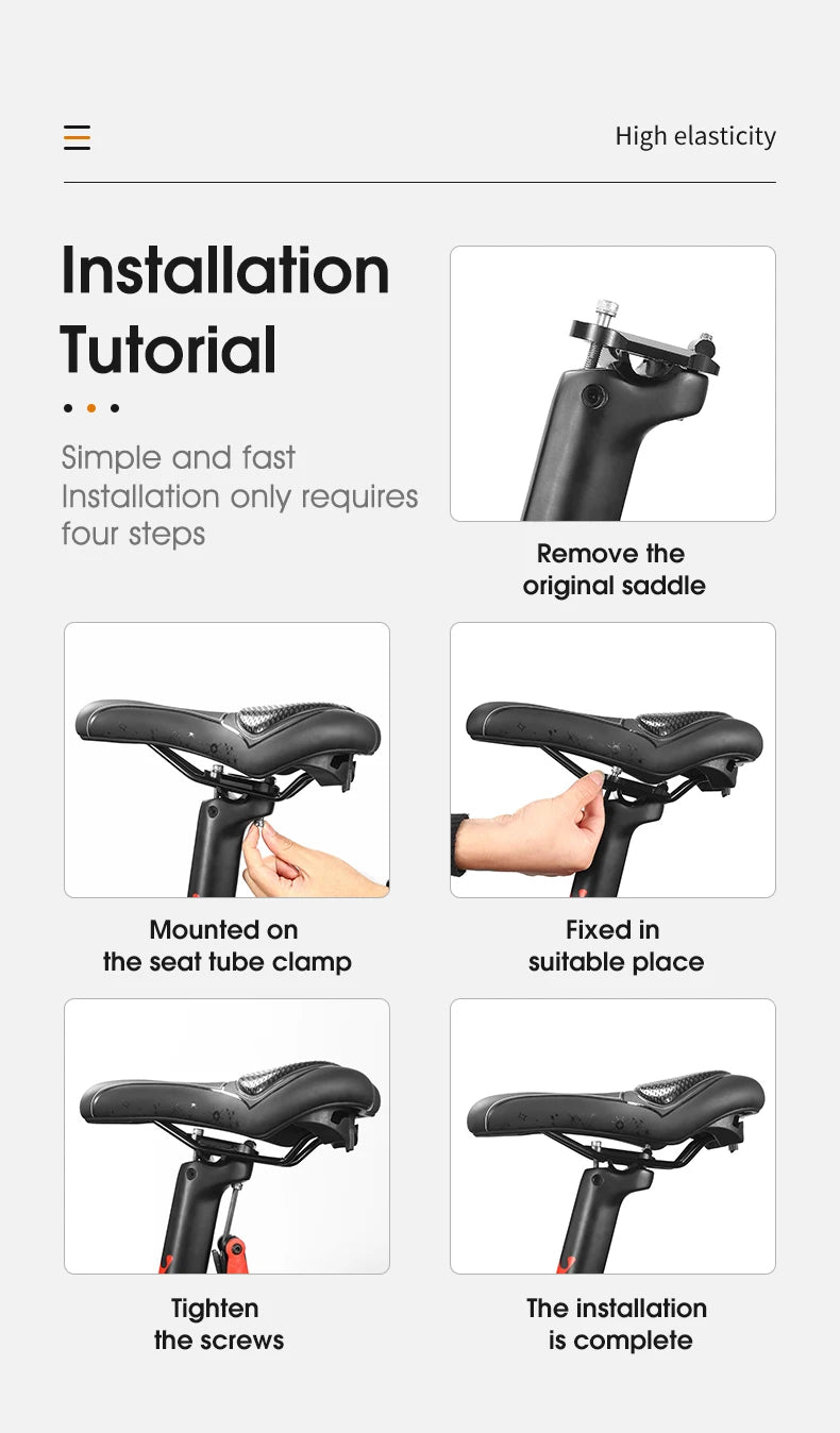 🚴‍♂️ WEST BIKING Gel Silicone Bicycle Saddle – Ultimate Comfort & Shock Absorption | Breathable, Hollow MTB & Road Bike Seat 🌟