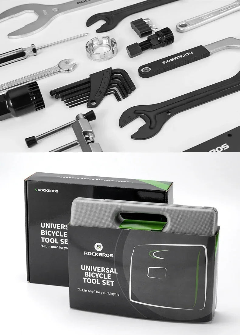 ROCKBROS Bicycle Tool Set: The Ultimate Cycling Repair Kit for Professionals