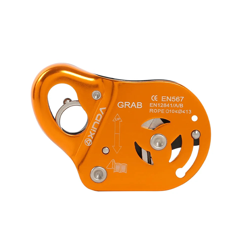 🧗‍♂️ Rock Climbing Ascending & Descending Safety Equipment | Removable Rope Gripper with Automatic Lock | Anti-Fall Protective Gear