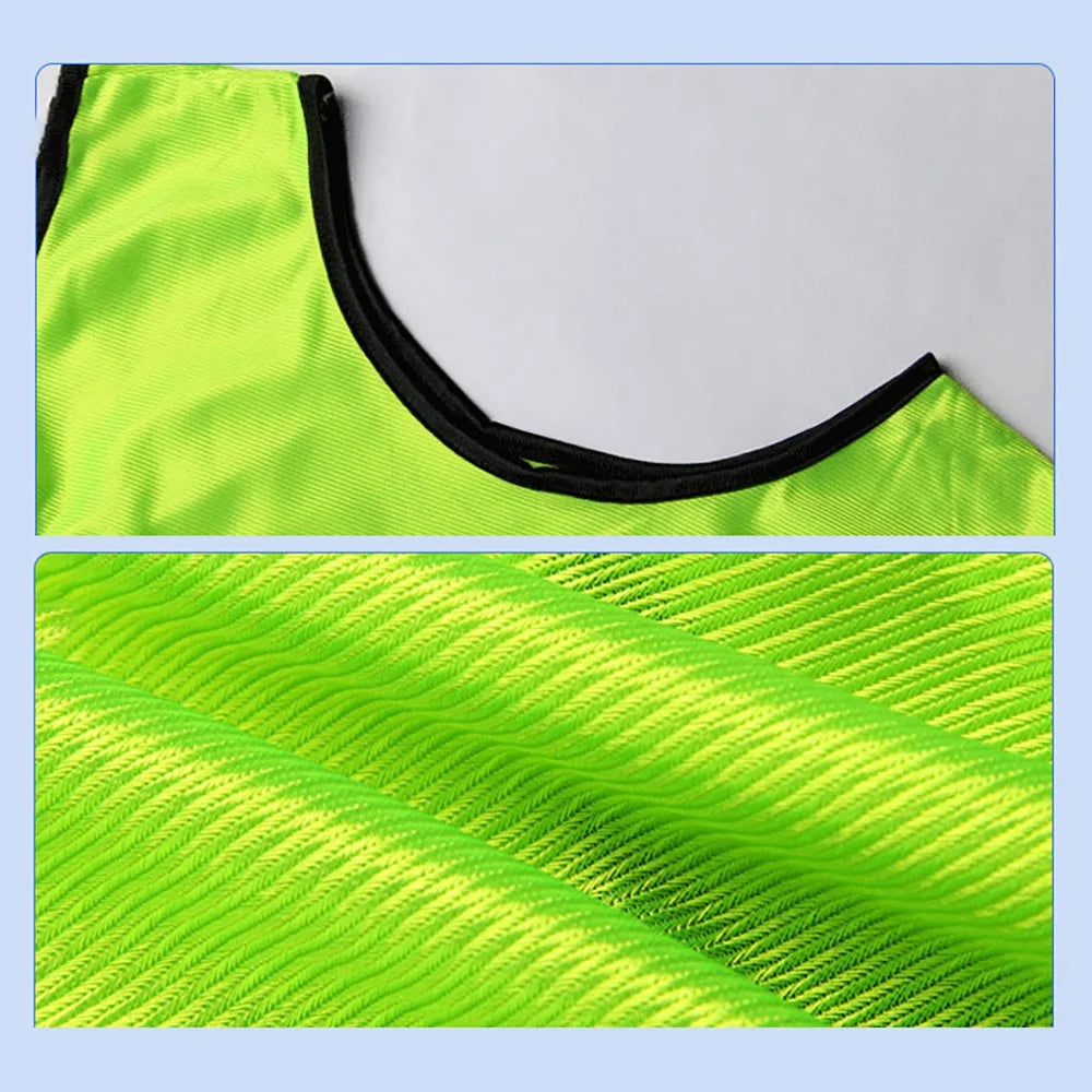 Pennies Kids Football Training Bibs Kids Soccer Training Vests for Soccer Basketball Volleyball and Other Team Games