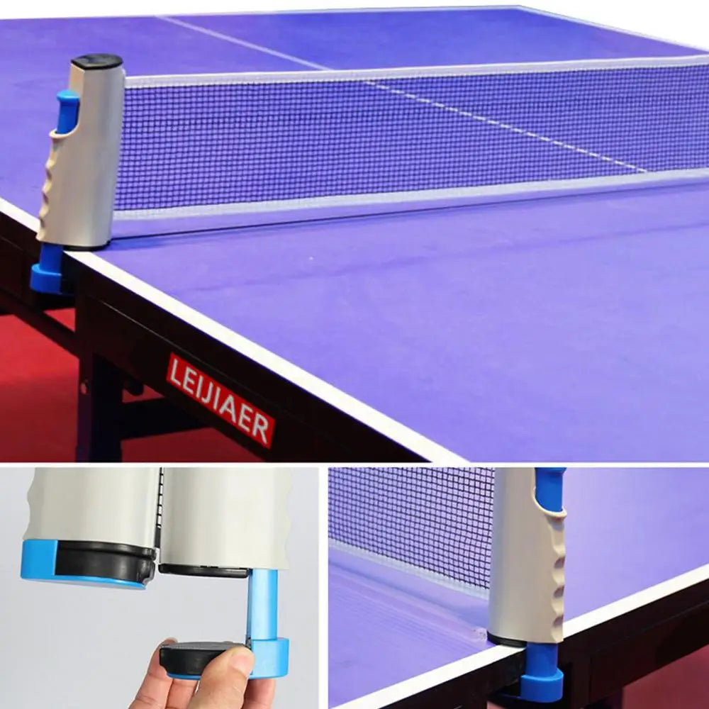 🏓 Portable Table Tennis Racket Set – Telescopic Ping Pong Paddle Kit with Retractable Net 🌟