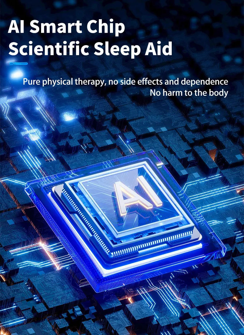 🌙  Pulse Sleep Aid Device – Micro-Current Therapy for Deep Sleep & Relaxation | Combat Anxiety & Insomnia | Portable Sleeper 💤