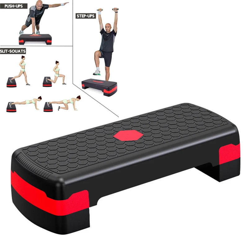 🧘 Non-Slip Adjustable Yoga Pedal | Aerobic Stepper for Balance & Gym Workouts | Home Fitness Equipment