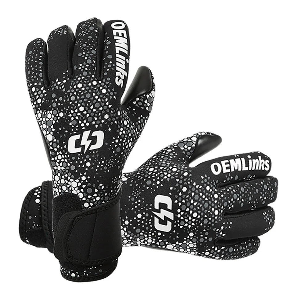 Professional Goalkeeper Gloves - Finger Protection Anti-Slip Soccer Training Gloves for Adults and Children