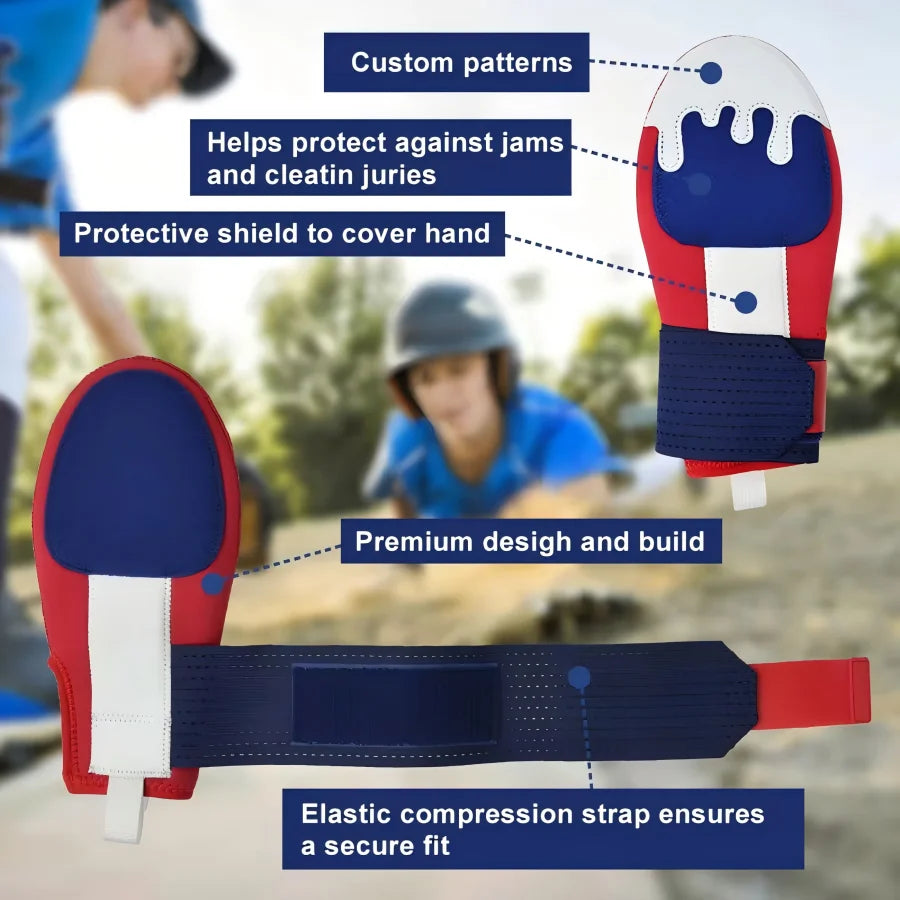 Baseball Sliding Mitt Gloves for Youth Left & Right Hand