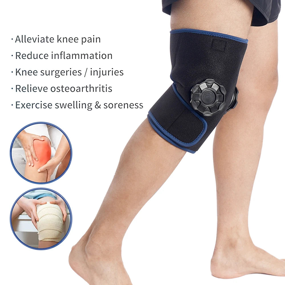 ❄️ Knee Ice Pack Wrap – Hot & Cold Therapy | Reusable Compression for Meniscus Tear, Injury Recovery & Bursitis Pain 🌟