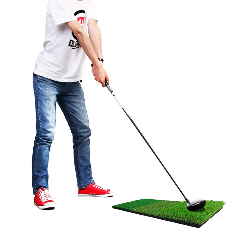 PGM Golf Hitting Mat | Durable PP Grass Pad for Indoor & Outdoor Practice | Golf Training Aids