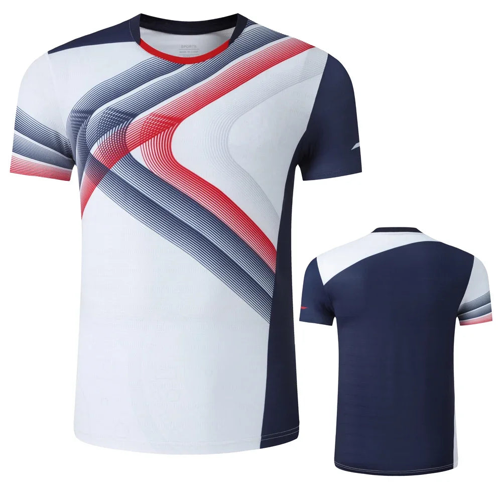 Sports Tennis Shirts for Men, Women, & Kids – Badminton, Table Tennis, Ping Pong, Soccer, & Gym Jerseys