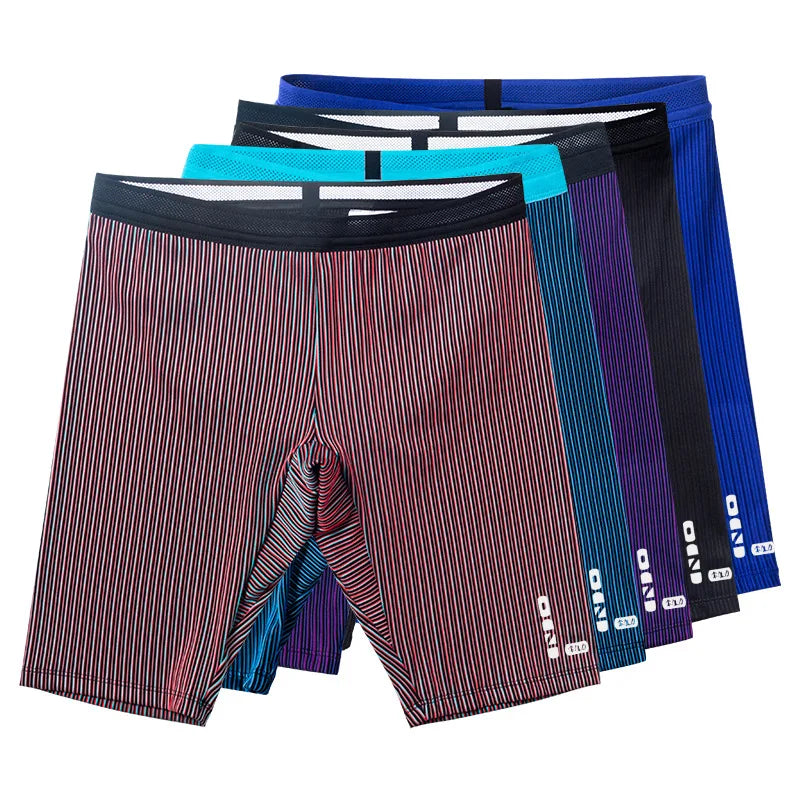 🏃‍♂️ Stripes Man Marathon Leggings | Quick-Drying Sports Mesh Shorts