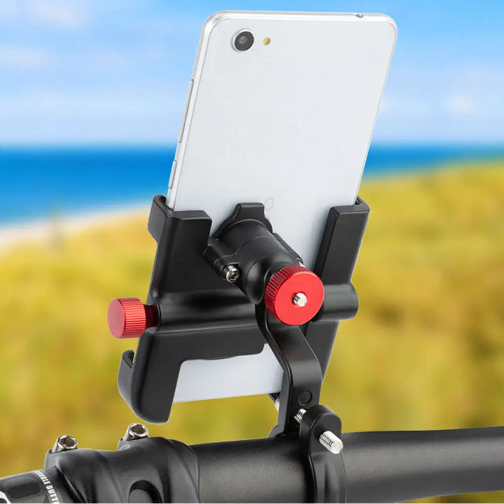 🚴‍♂️ NEWBOLER MTB Phone Mount Stand – 360° Rotatable Aluminum Adjustable Bike Holder | Non-Slip Cycling Bracket 📱