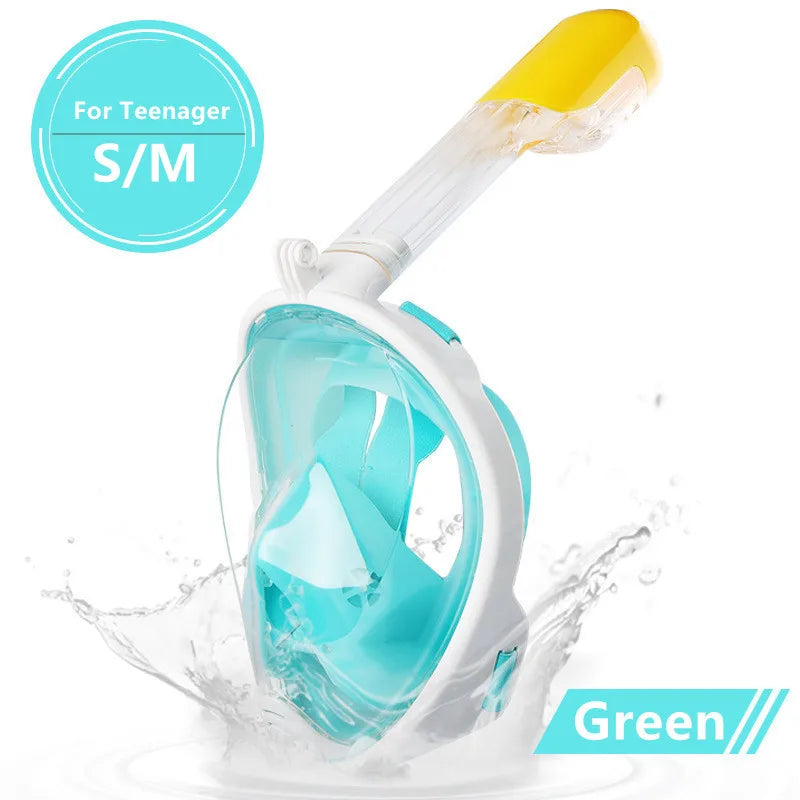 Full Face Anti-Fog Diving Mask for Adults and Kids