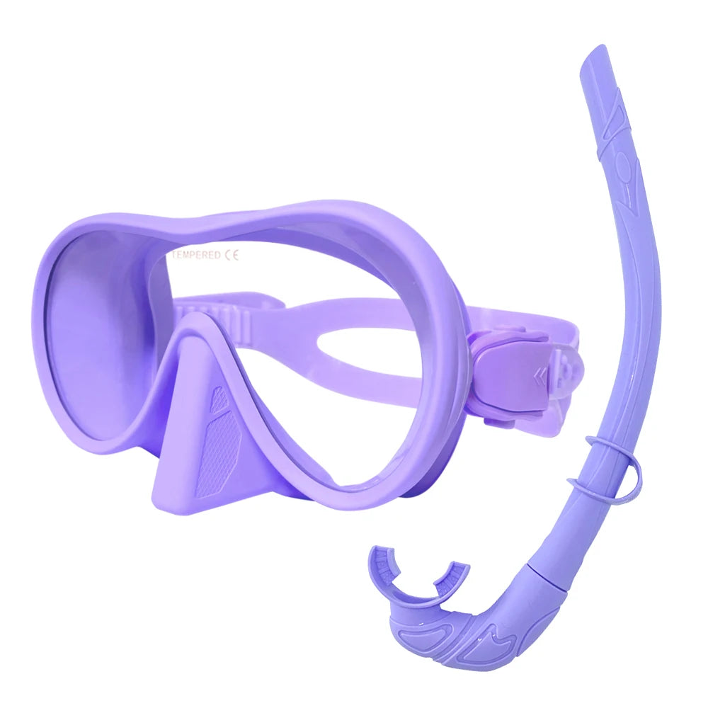 Anti-Fog 180° Full Face Snorkeling Diving Mask
