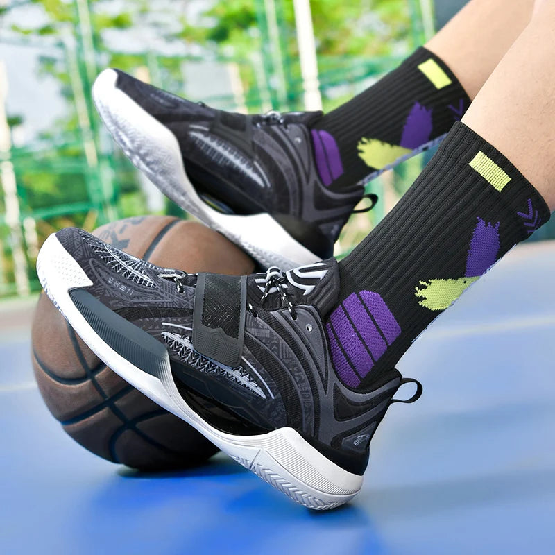 🏀 High-Quality Men’s and Women’s Basketball Shoes - Brand Design Outdoor Rubber Anti-Slip Sports Training Sneakers 🏀