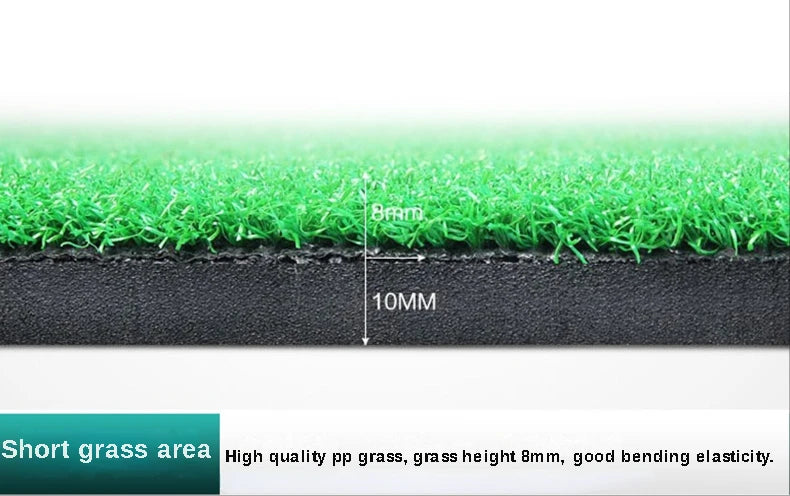 PGM Golf Hitting Mat | Durable PP Grass Pad for Indoor & Outdoor Practice | Golf Training Aids