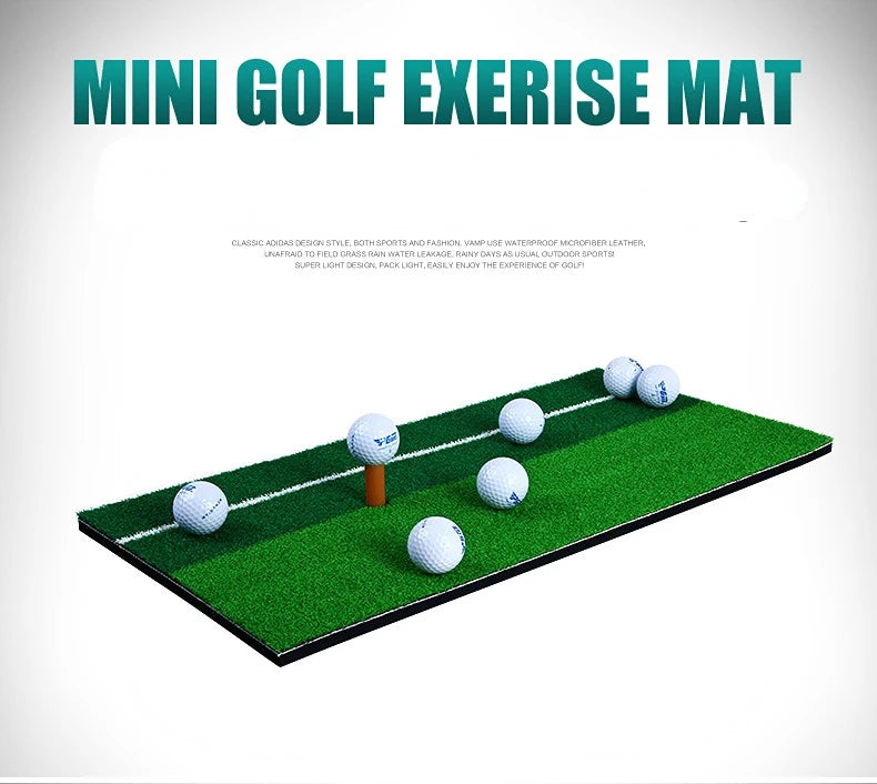 PGM Golf Hitting Mat | Durable PP Grass Pad for Indoor & Outdoor Practice | Golf Training Aids